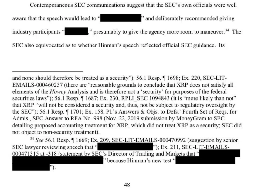  Вскрылись новые подробности в деле Ripple против SEC